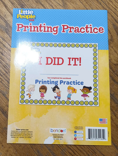 Writing Work Books - Preschool/Kindergarten