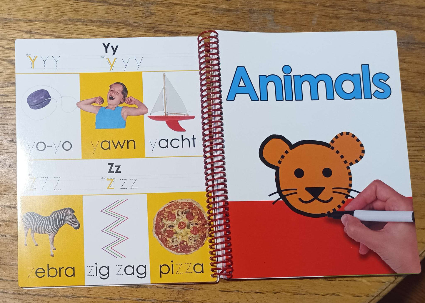 Dry Erase Work Book + Telling Time Work Books