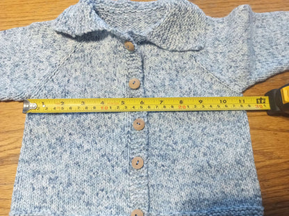 Hand Knitted Cardigan - size 18m, Kids 18 Month (12-18M)
