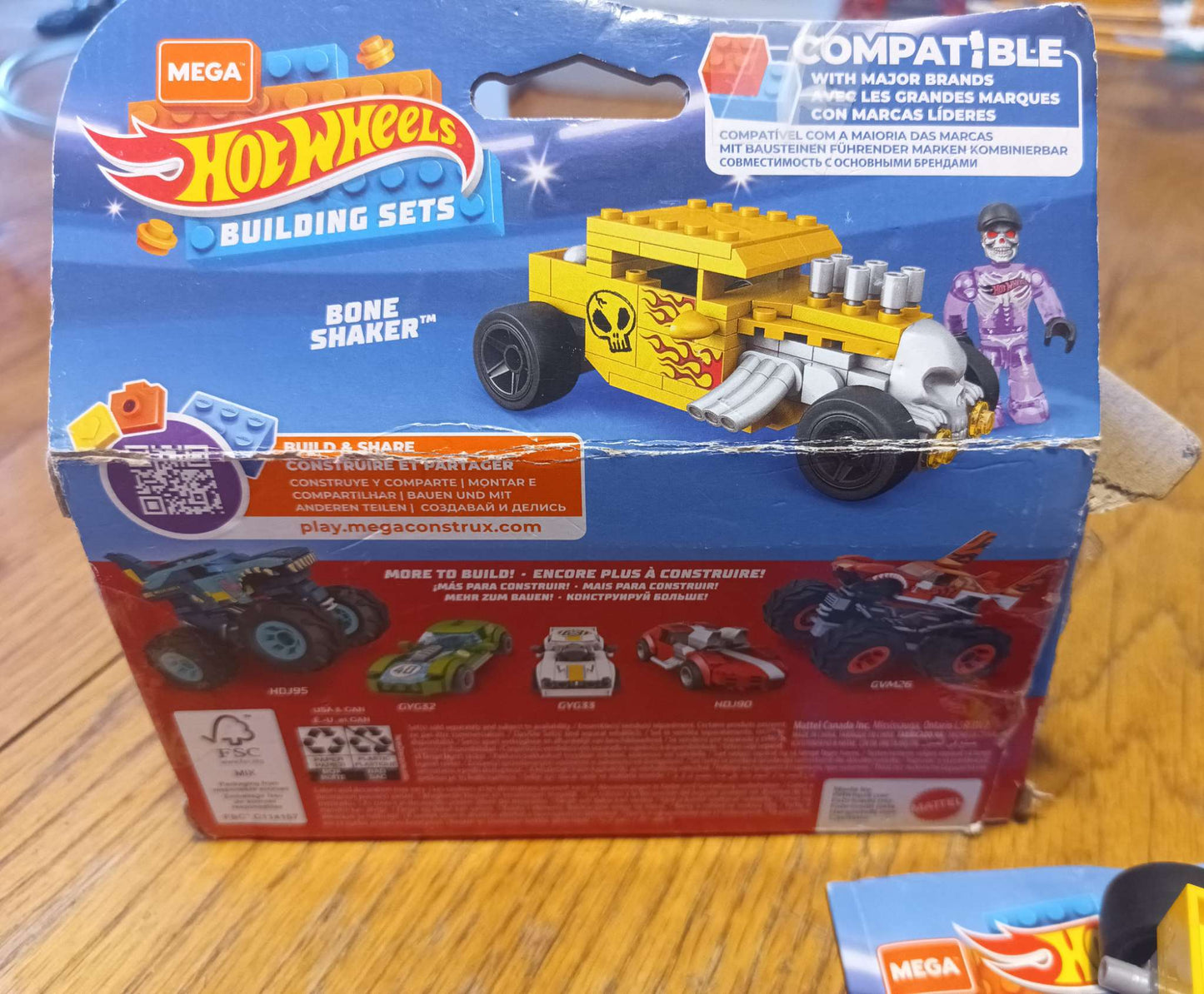 Mega Bloks - Hot Wheels Bone Shaker