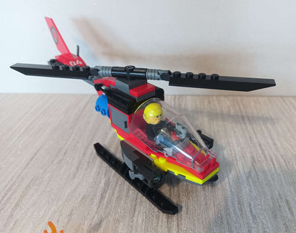 Lego City - Fire Rescue Helicopter #60411