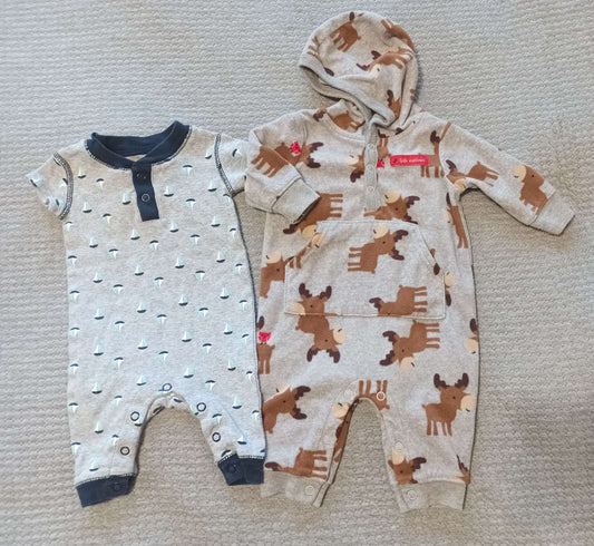 Carter's Rompers - size 0-3 month, Kids 3 Month (0-3M)