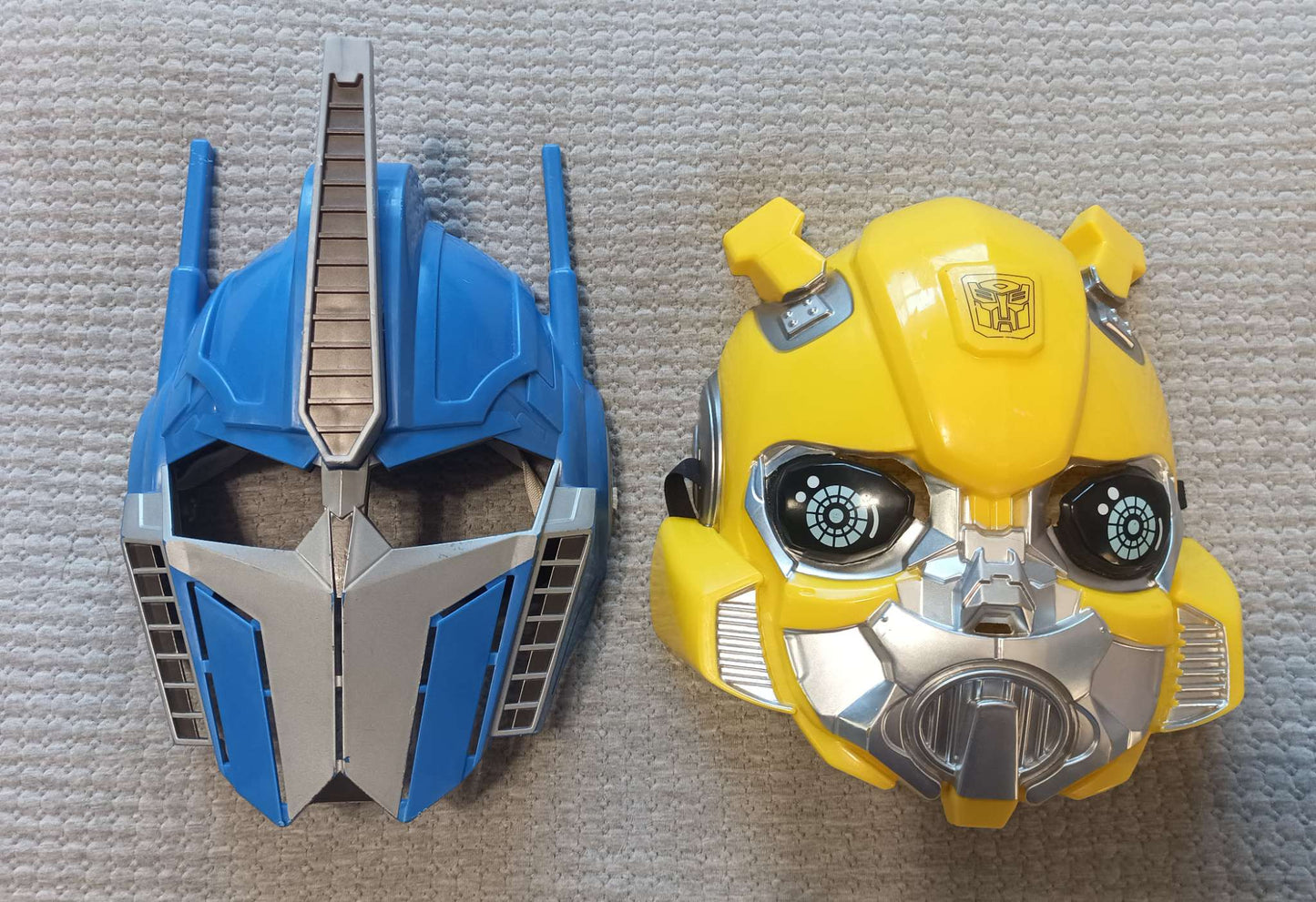 Transformers Optimus Prime & Bumblebee Masks