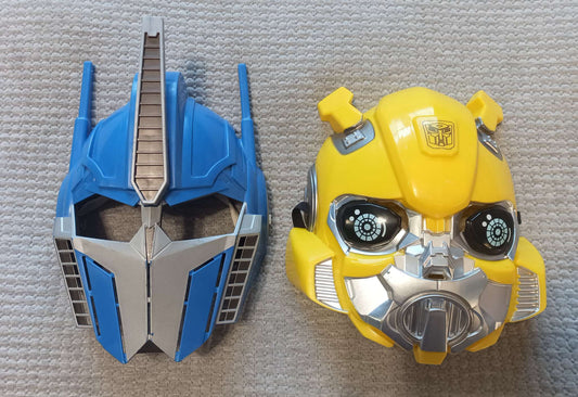Transformers Optimus Prime & Bumblebee Masks