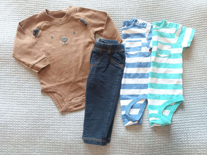 Carter's Bodysuits & Pants Lot - size 12 month, Kids 12 Month (9-12M)