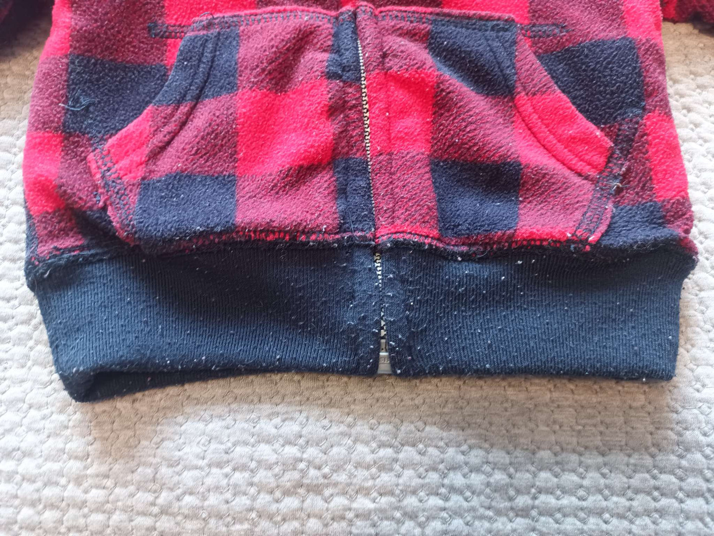 Children's Place Fleece Hooded Jacket - size 12-18 month, Kids 18 Month (12-18M)
