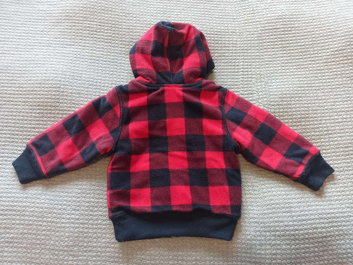 Children's Place Fleece Hooded Jacket - size 12-18 month, Kids 18 Month (12-18M)