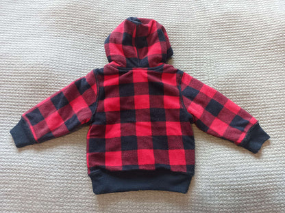 Children's Place Fleece Hooded Jacket - size 12-18 month, Kids 18 Month (12-18M)
