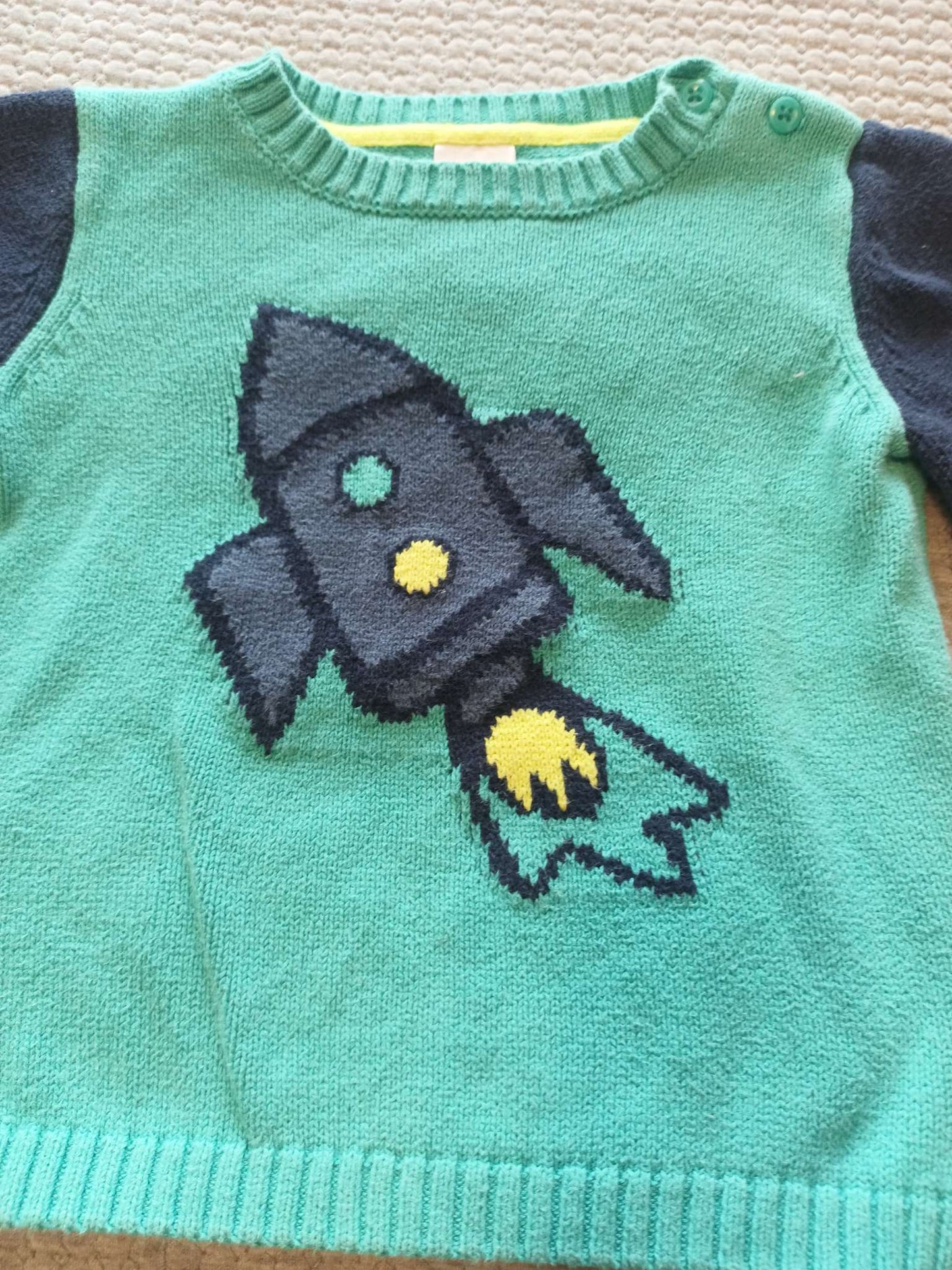 Gymboree Toddler Boys Rocketship Sweater - size 18-24 month, Kids 24 Month (18-24M)