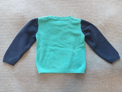 Gymboree Toddler Boys Rocketship Sweater - size 18-24 month, Kids 24 Month (18-24M)