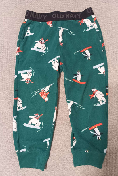 Boys PJ Lot - Fleece Pants & 3-pc Cotton Set - size 5, Kids 5/5T