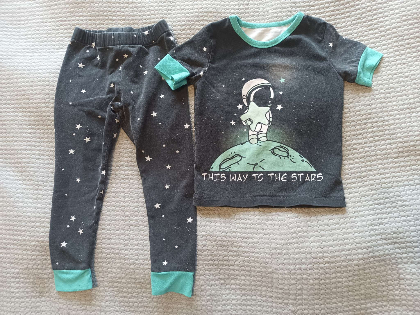 Small Shop/Handmade - Space PJ's - size 18 month, Kids 18 Month (12-18M)