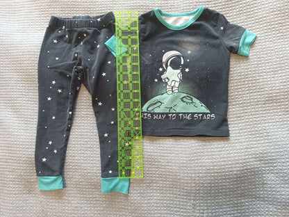 Small Shop/Handmade - Space PJ's - size 18 month, Kids 18 Month (12-18M)