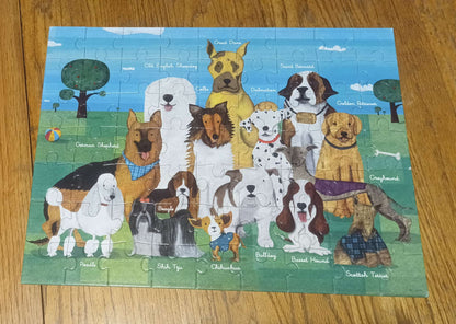 Mudpuppy - "My Favourite Dogs" Puzzle - 63 pieces