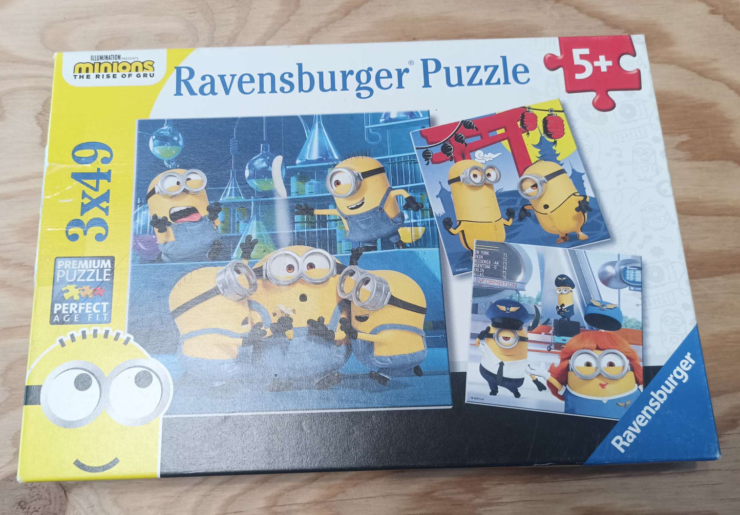 Ravensburger 3x49pc - Minions "The Rise of Gru"