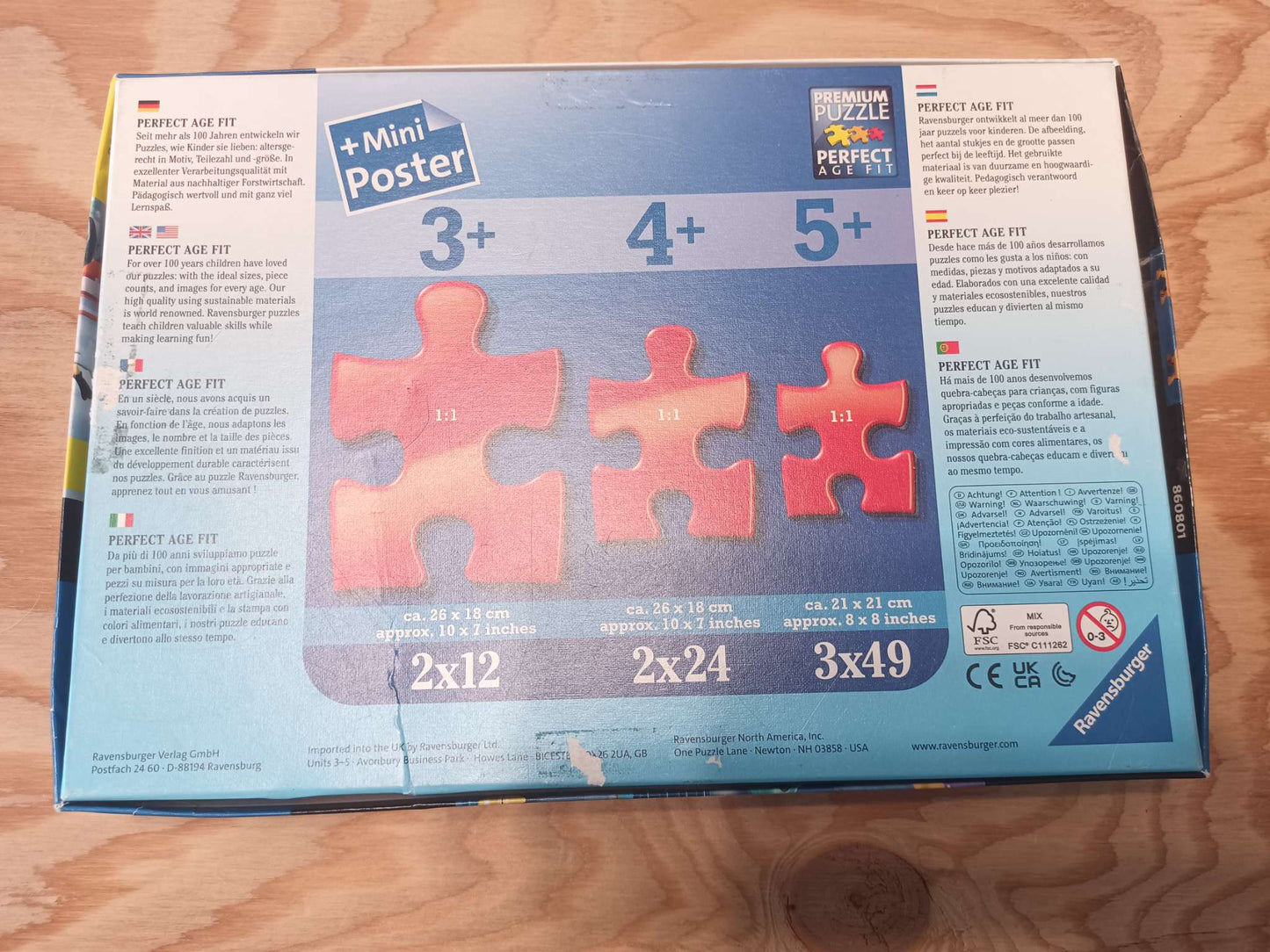 Ravensburger 3x49pc - Minions "The Rise of Gru"
