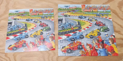 Ravensburger 3x49pc Puzzle - Vehicles Airplanes RaceCars