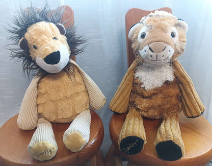 Scentsy Buddy - Roarbert Lion & Tucker Tiger