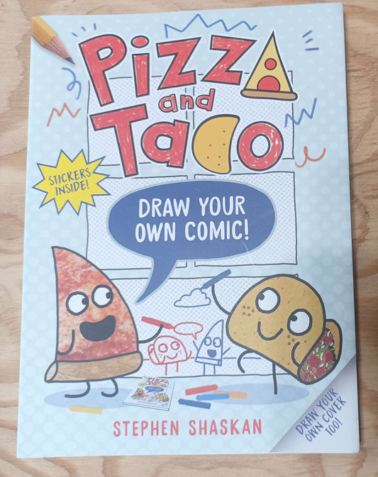 Draw Your Own Comic - Pizza and Taco