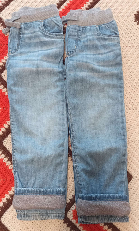 Carter's Fleece Lined Jeans - size 5T, Kids 5/5T
