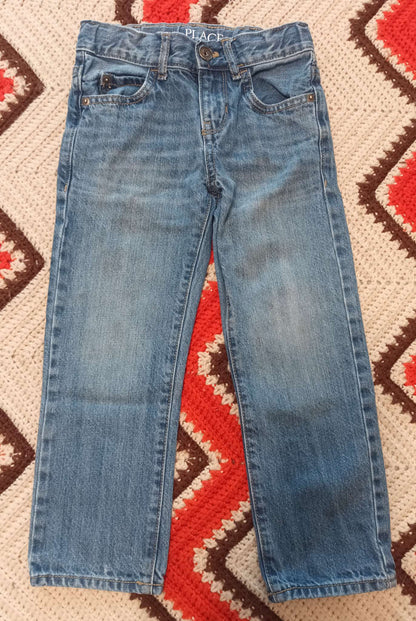 Children's Place & Oshkosh Boys Straight Leg Jeans - size 5R, Kids 5/5T