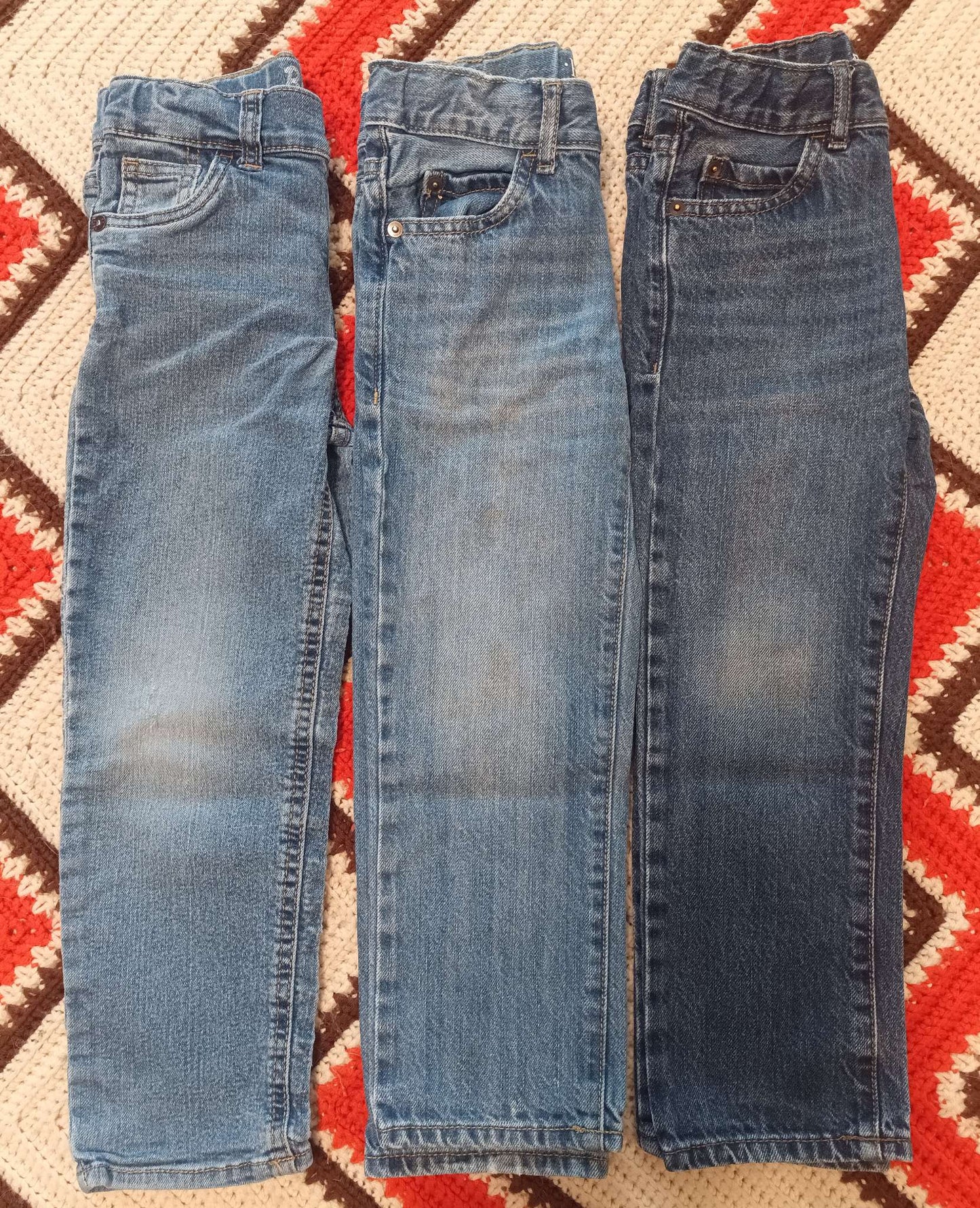 Children's Place & Oshkosh Boys Straight Leg Jeans - size 5R, Kids 5/5T