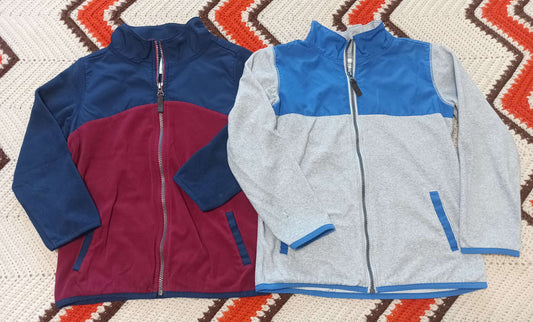 Carter's Fleece Mock Neck Full Zip - size 8 (see listing photos), Kids 8