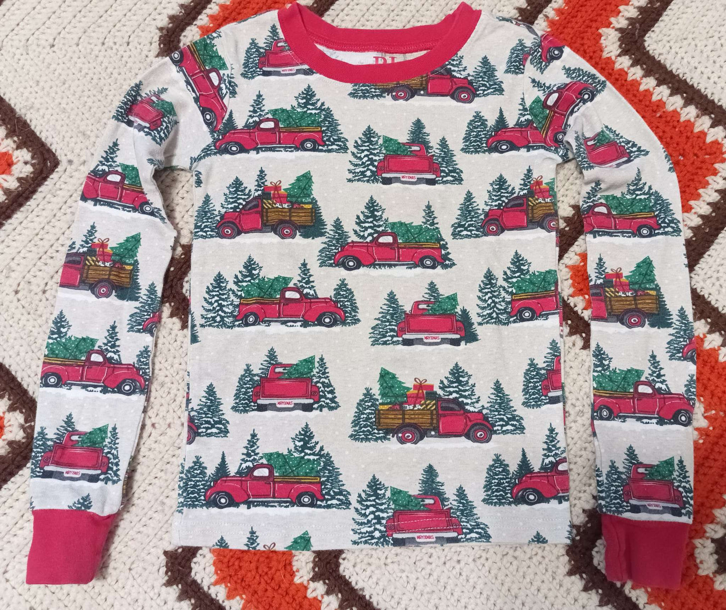 Boys Long Sleeve Pants PJ's - size 6, Kids 6/6X