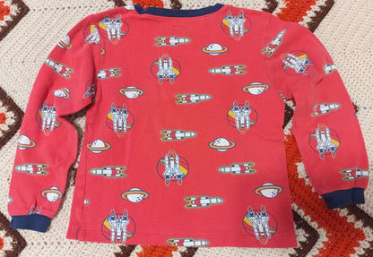 Boys Long Sleeve Pants PJ's - size 6, Kids 6/6X