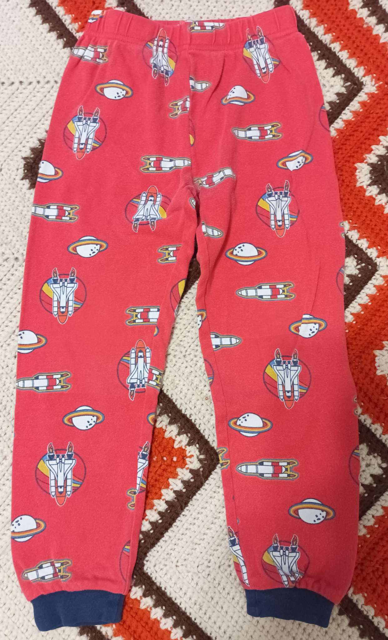 Boys Long Sleeve Pants PJ's - size 6, Kids 6/6X