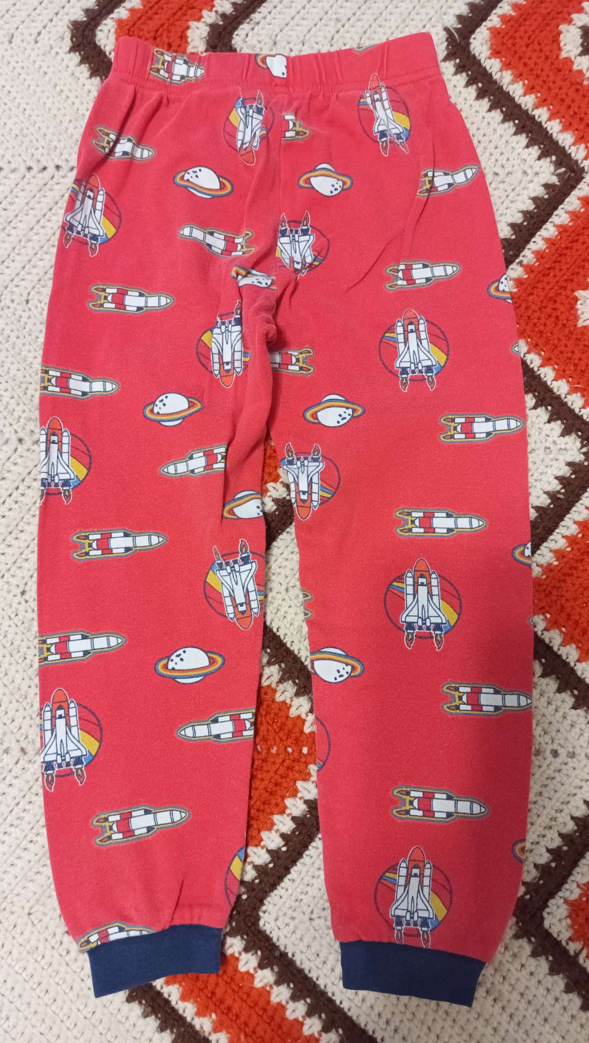 Boys Long Sleeve Pants PJ's - size 6, Kids 6/6X