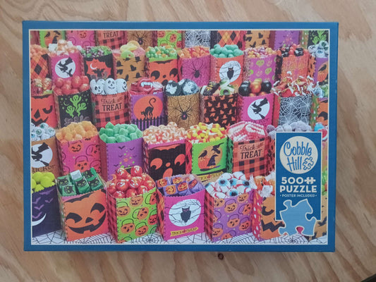 Cobble Hill 500pc Puzzle - Halloween Treats