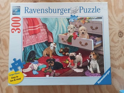 Ravensburger 300pc Puzzle - Mischief Makers (Puppies!)