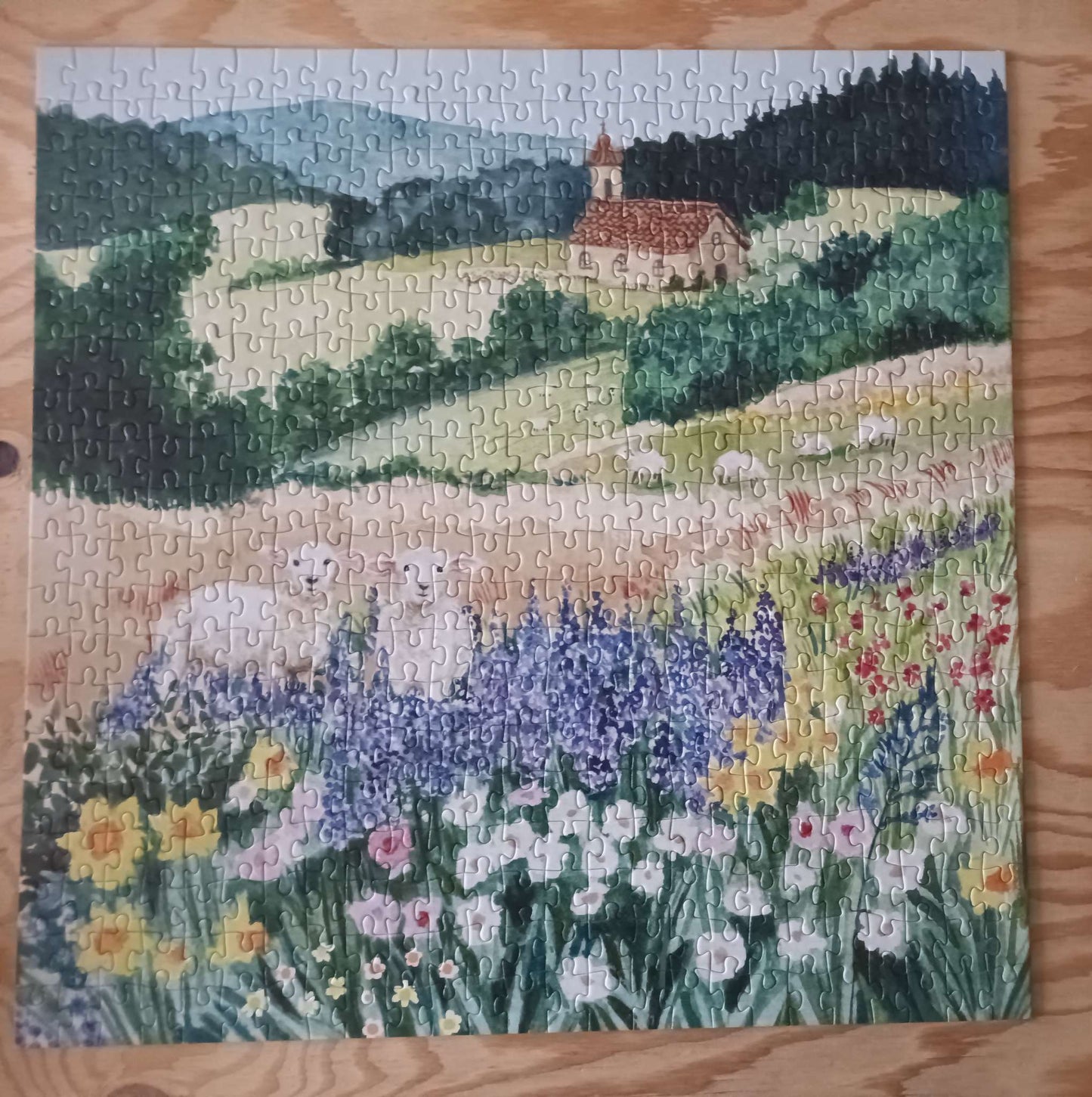 Galison 500pc Puzzle - Green Pastures