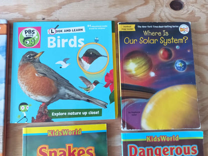 Educational Information Fact Book Lot