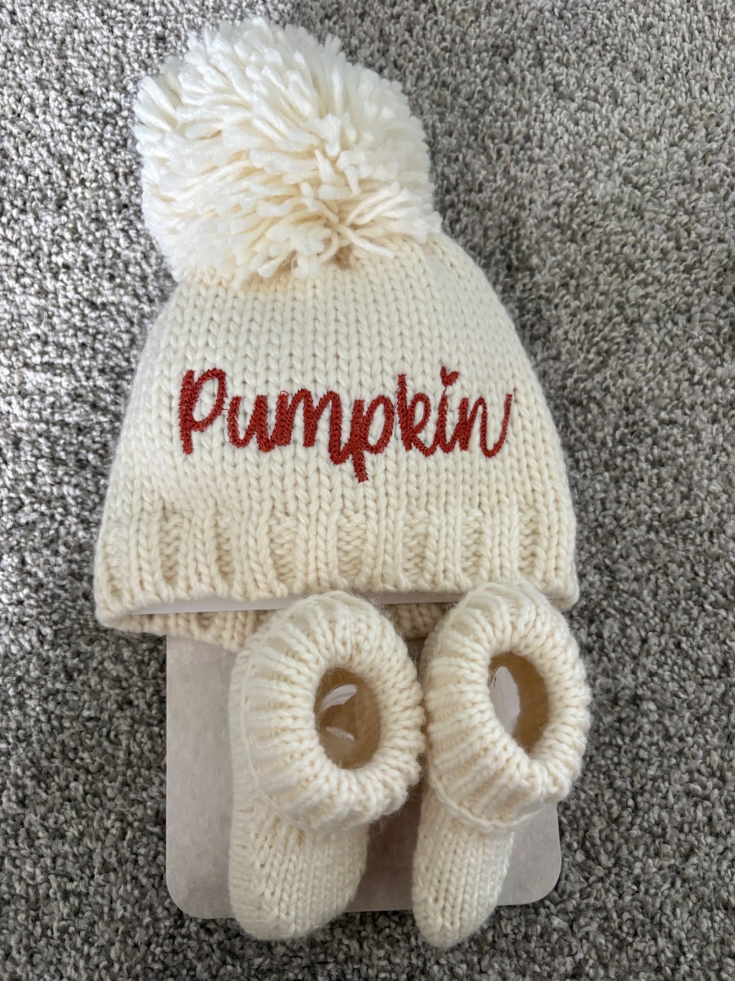 Beanie and bootie