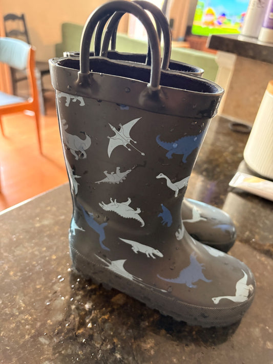 Dino gum boots, Shoes 7 (Walkers:12-24 mth)