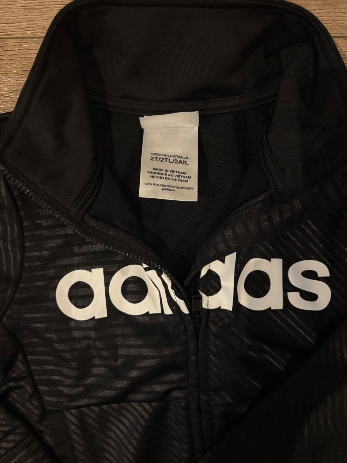 Adidas 2T Zip Sweater, Kids 2T