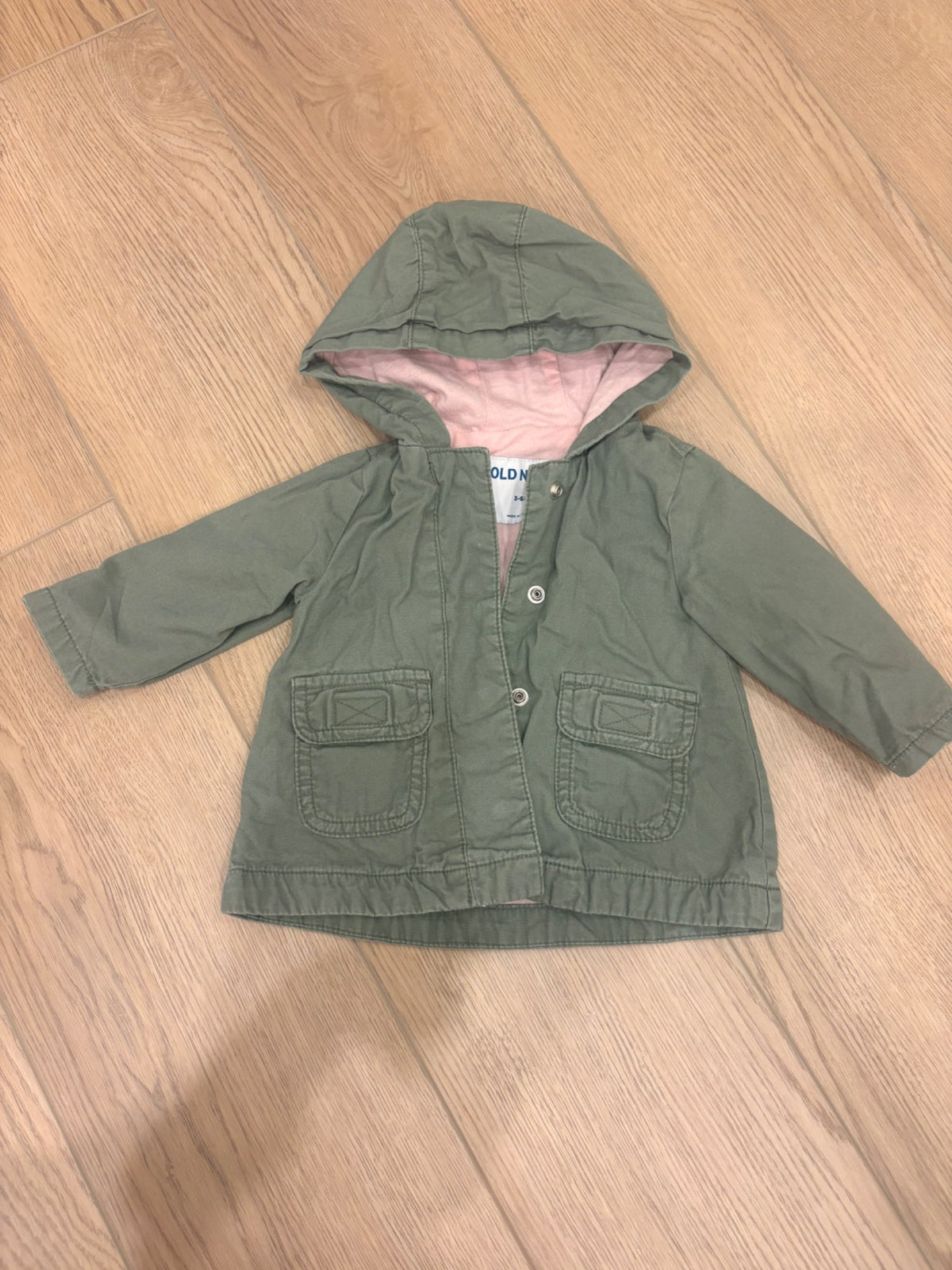 Old Navy 3-6 months green jacket , Kids 6 Month (3-6M)
