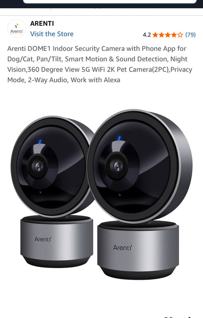 Monitor camera