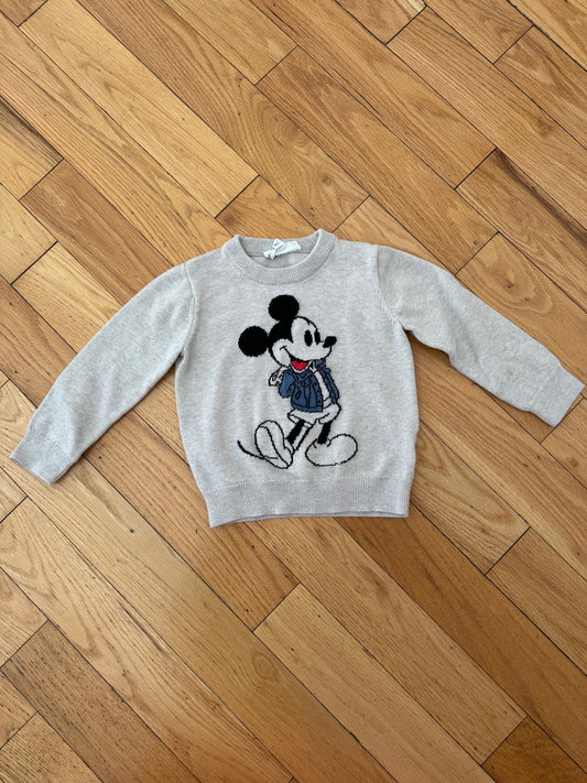 Mickey Mouse Crewneck (Size 3), Kids 3T