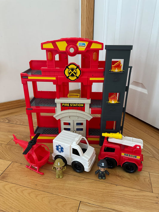 Fire Station Playset