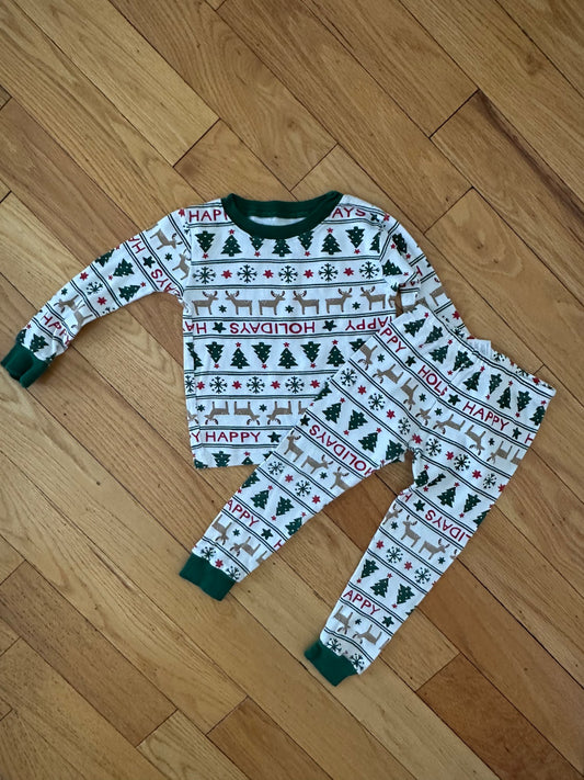 Happy Holiday Pajamas (Size 3T), Kids 3T