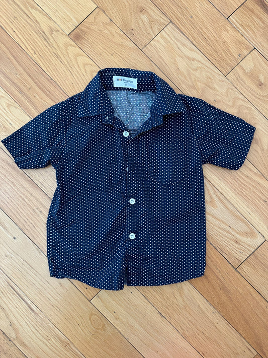 Short Sleeved Collared Shirt (Size 2T), Kids 2T