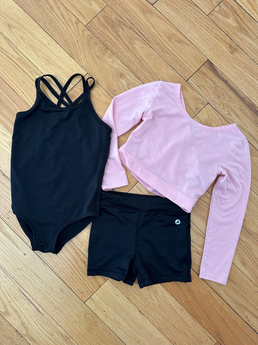 Three Piece Dance Outfit (Size 4), Kids 4/4T