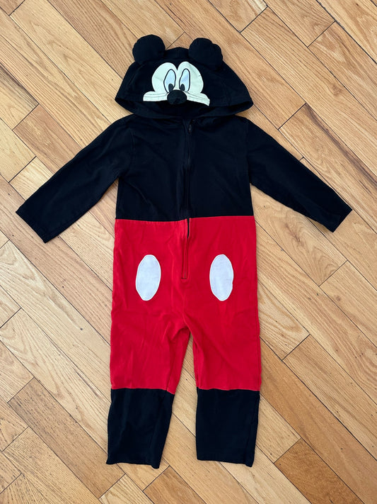 Mickey Mouse Onesie Costume (Size 3T), Retail price $50, Kids 3T