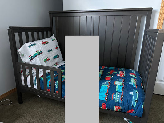 Child Craft Forever Eclectic Convertible Crib and Toddler Rail, Retail Price ~$500