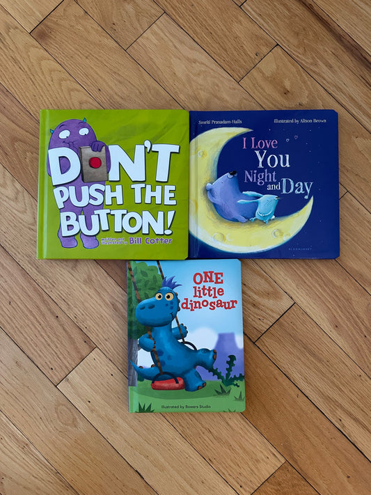 Padded Cover Books (3)