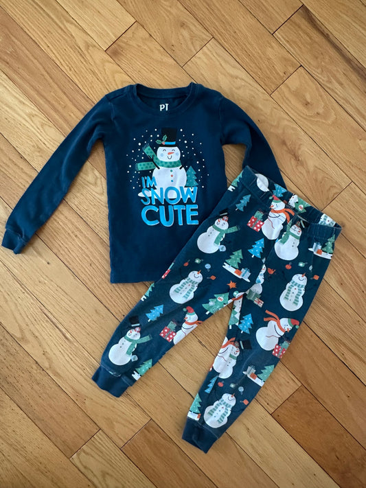 Snow Cute Pajamas (Size 3T), Kids 3T