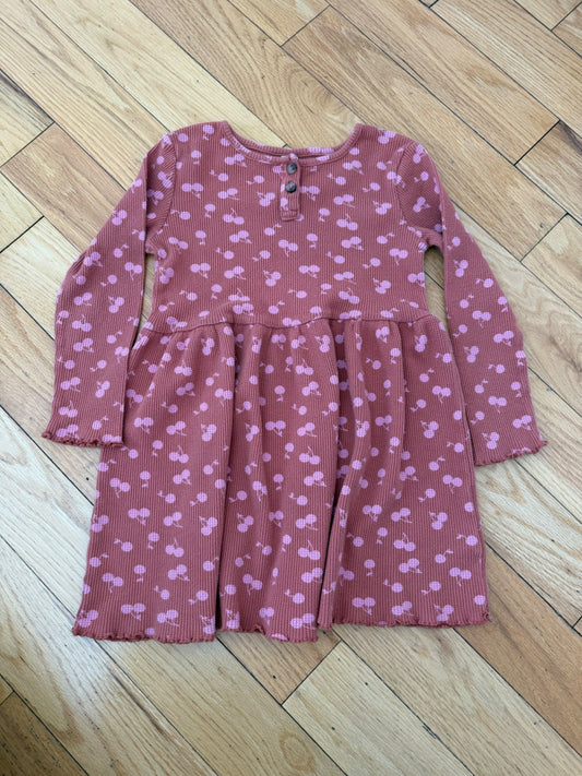 Cherry Dress (Size 5), Kids 5/5T
